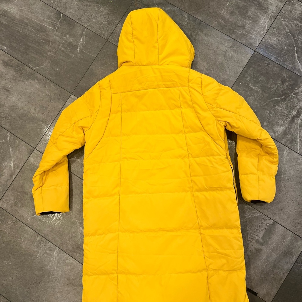 Orolay puffer jacket knee length thick with pockets, side zippers size XL - Picture 14 of 16
